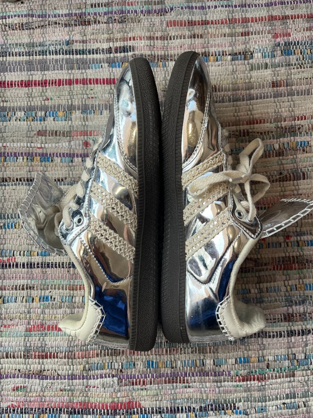 Adidas Samba Wales Bonner Metallic Silver